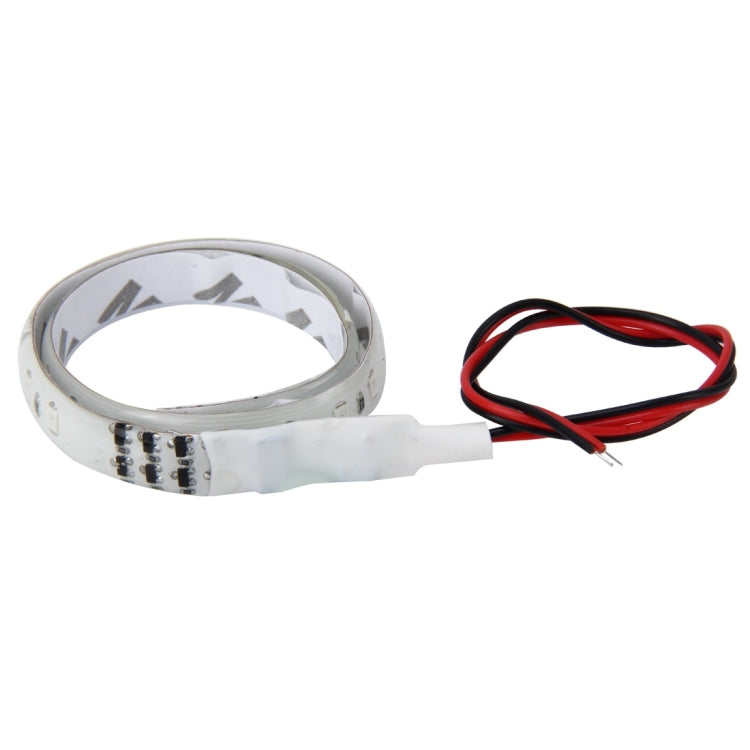 5 PCS 30cm Colorful Water Flowing Chassis Decorative Strip Light with 32 SMD-2835 LED Lamps for Car Motorcycle Electric Bike, DC 12V