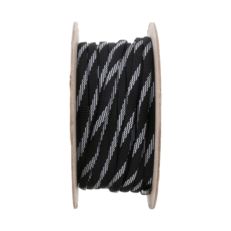 100m Car Nylon Weave Audio Cable Protective Cover