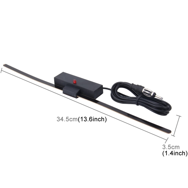 XIANGFENG LS-065 Car Auto Window Sticker Universal Adapter Radio FM  Signal Amplifying Aerial, Cable Length: 1.9m