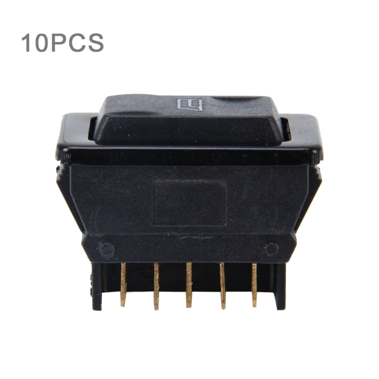 10 PCS Car Auto Universal DIY 5 Pin Boat Cap OFF- ON Push Button