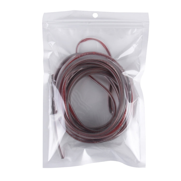 5m Car Decorative Strip PVC Chrome Decoration Strip Door Seal Window Seal