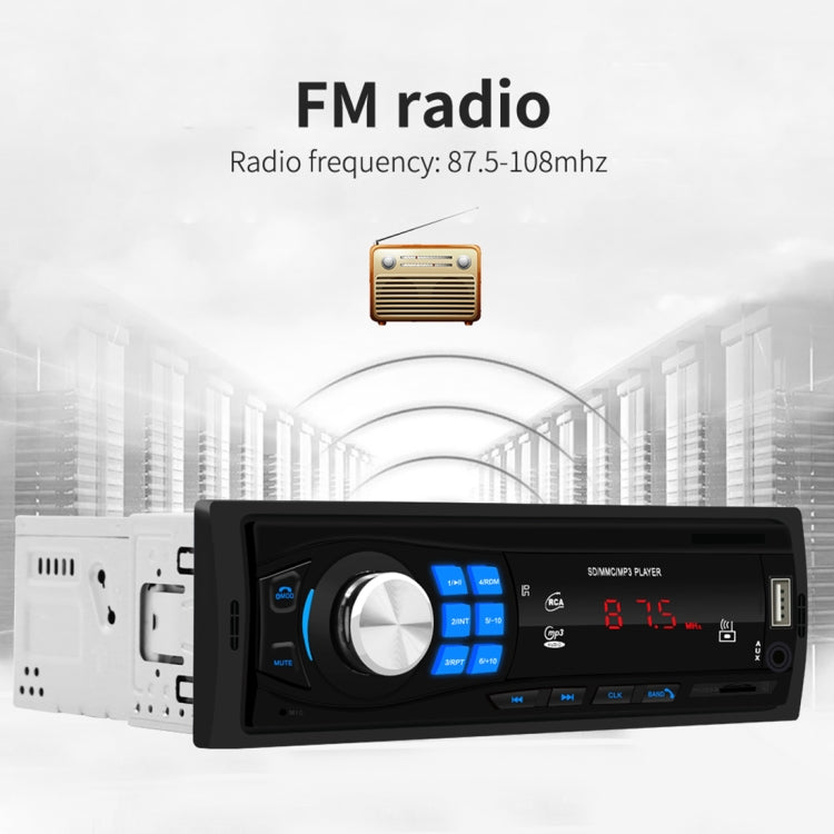 HX-8013 Car MP3 Player with Remote Control, Support FM / USB / SD / MMC