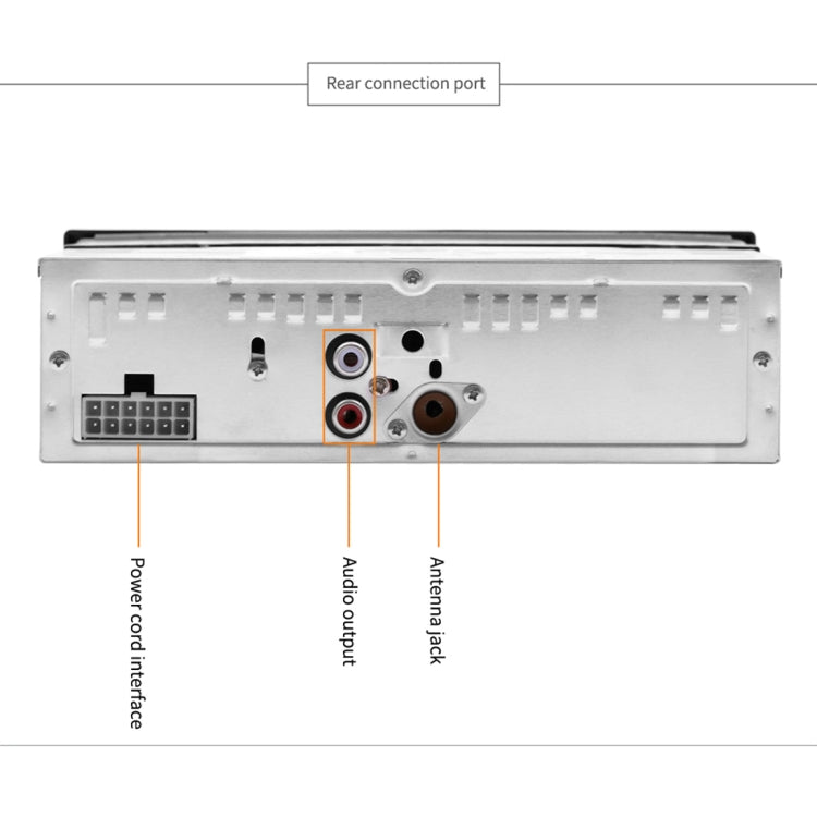 HX-8013 Car MP3 Player with Remote Control, Support FM / USB / SD / MMC