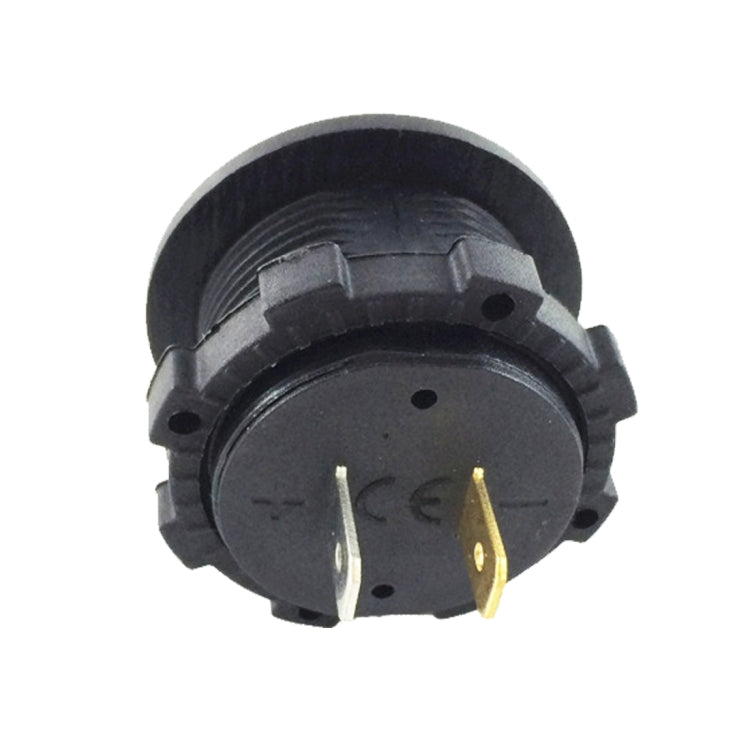 Car Motorcycle Battery Voltage Meter Gauage with LED Diplay, DC 12-24V