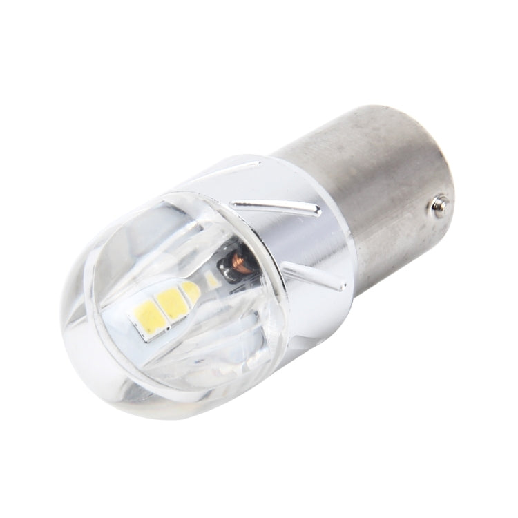 1156/BA15S 6W Car Auto Turn Light with 6 SMD-3030 Lamps, DC 12V(Yellow Light)