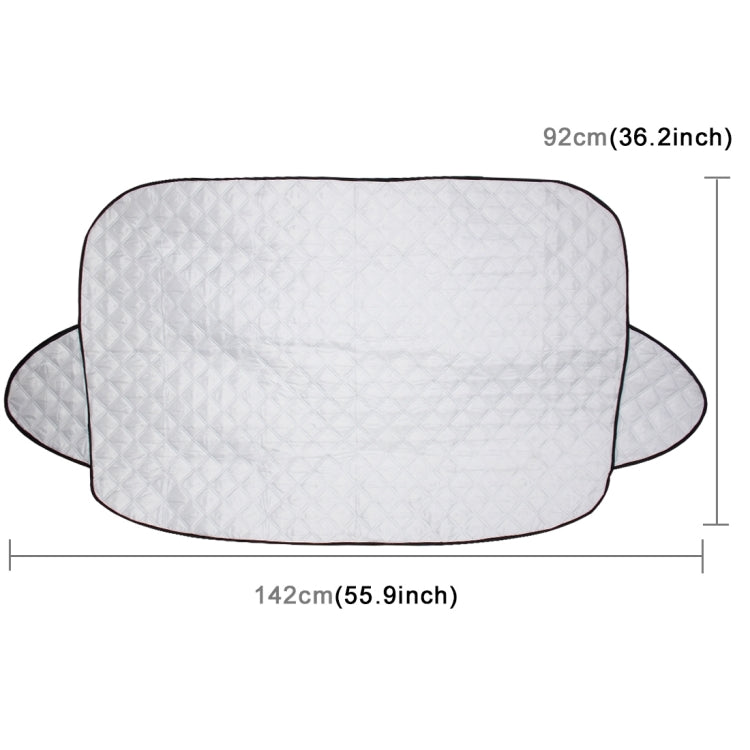 Car Auto Aluminum Film Sunshine Frost Snow Protect Windshield Cover, Size:142Ã—92cm
