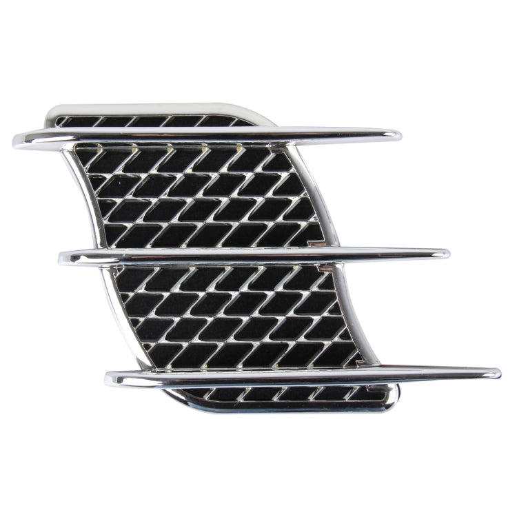 OUSHIBA OB-517 2 PCS Hood Side Shark Gill Simulation Air Flow Vent Sticker for Car Decoration