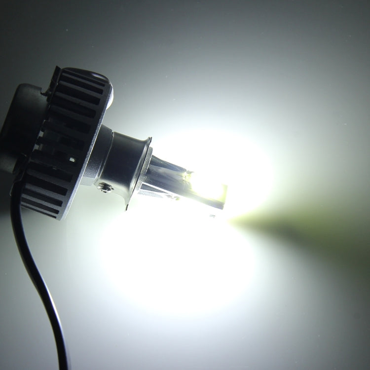 25W 2500 LM 6000K Motorcycle Headlight with 3 LED Lamps, DC 6-36V (White Light)