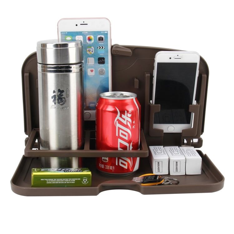 SHUNWEI SD-1509 Car Auto Back Seat Folding Table Drink Food Cup Tray Holder Stand Desk Multi-purpose Travel Dining Tray