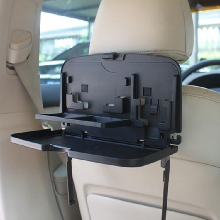 SHUNWEI SD-1509 Car Auto Back Seat Folding Table Drink Food Cup Tray Holder Stand Desk Multi-purpose Travel Dining Tray