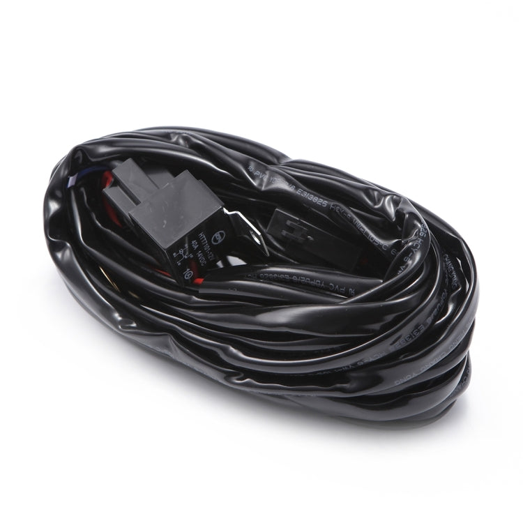 500W 3m Fuse Relay On-off Waterproof Switch LED Light Bar Power Wiring Harness and Switch Kit for Car Auto Light