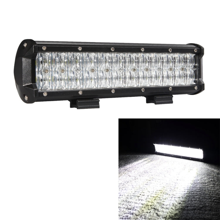 DC 10-30V 120W 12000LM 6000K Waterproof IP68 Vehicle Car Boat Marine External 5D Optical Work Lights Emergency Lights Adjustable 40 Degree Flood Light LED Car Bulbs with 24 Intense CREE Lights(White Light)