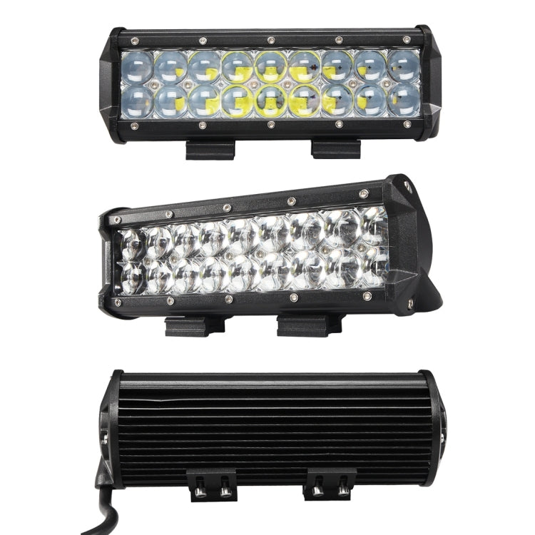 DC 10-30V 90W 9000LM 6000K Waterproof IP68 Vehicle Car Boat Marine External 5D Optical Work Lights Emergency Lights 40 Degrees Adjustable Spot Light LED Car Bulbs with 18 Intense CREE Lights (White Light)