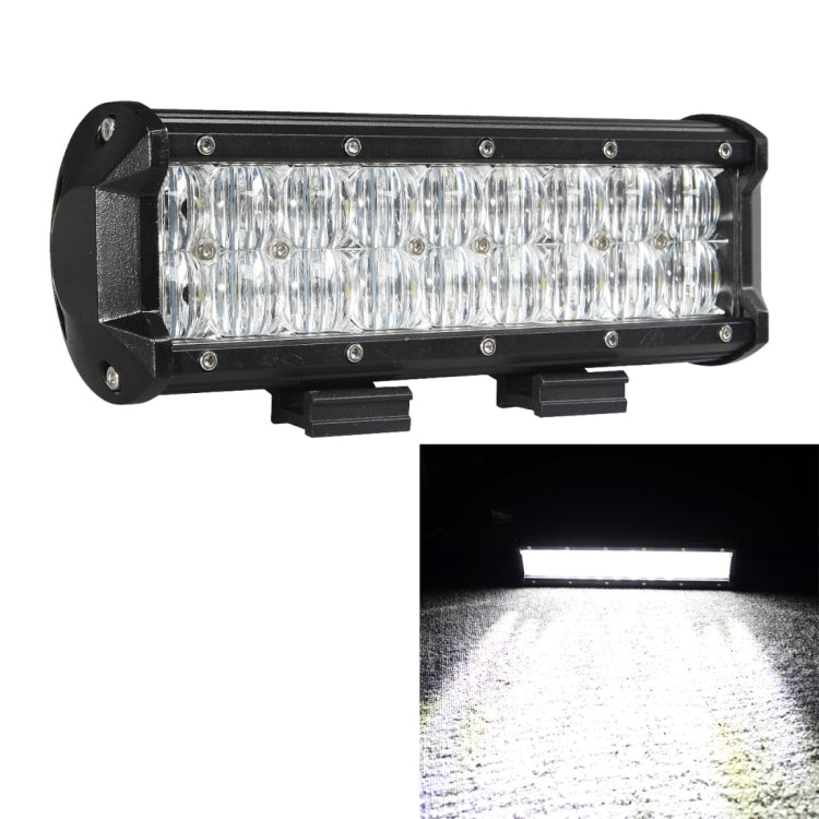 DC 10-30V 90W 9000LM 6000K Waterproof IP68 Vehicle Car Boat Marine External 5D Optical Work Lights Emergency Lights 40 Degrees Adjustable Flood Light LED Car Bulbs with 18 Intense CREE Lights (White Light)