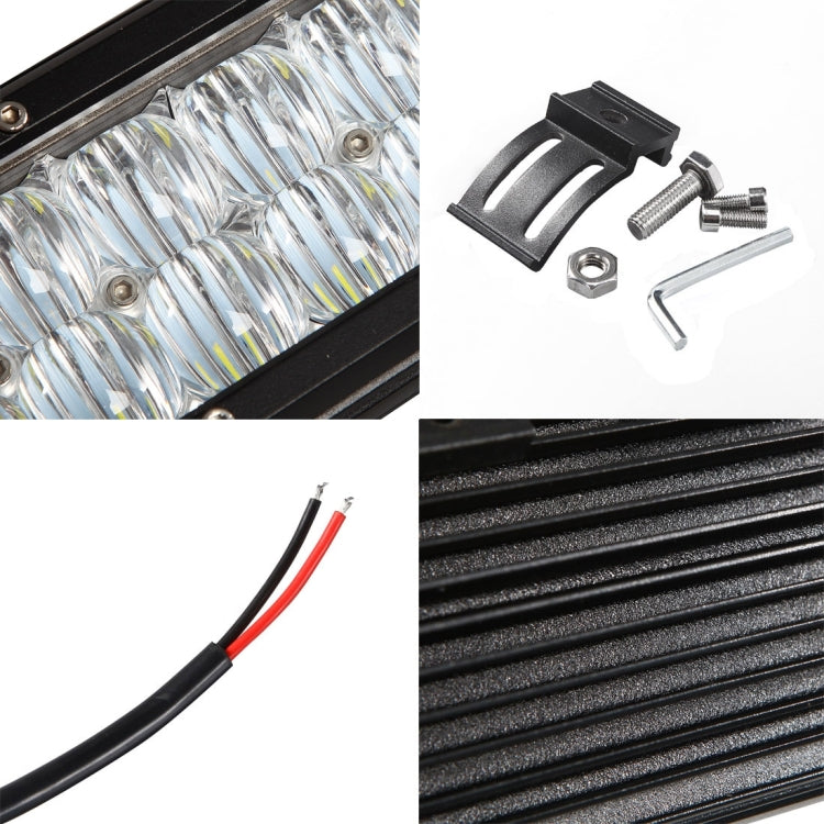 DC 10-30V 30W 3000LM 6000K Waterproof IP68 Vehicle Car Boat Marine External 5D Optical Work Lights Emergency Lights 40 Degrees Adjustable Flood Light LED Car Bulbs with 6 Intense CREE Lights(White Light)