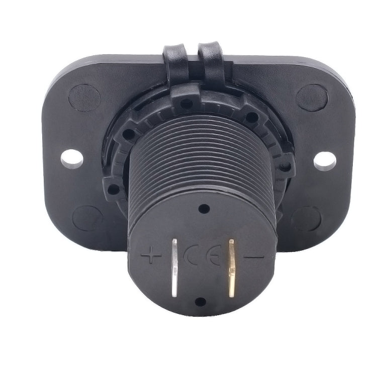 Car Central Control USB Charger 2.1A DC12V-24V USB Port Power Adapter with a Fixed Piece