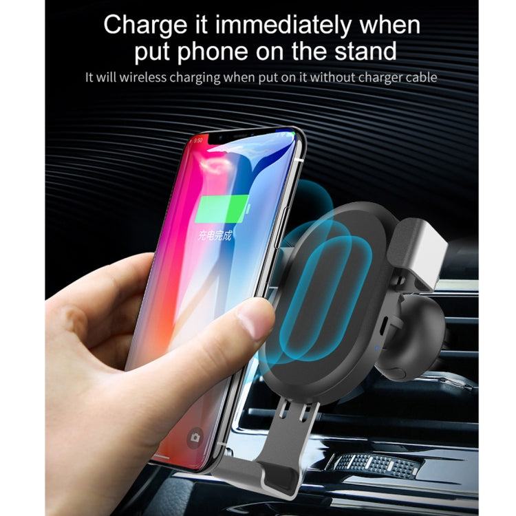 BQ001 10W Car QC 3.0 Fast Charging Wireless Charger