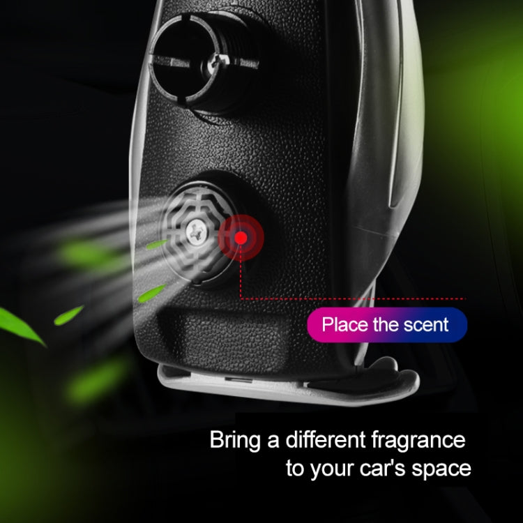T2 Car Smart Sensor Mobile Phone Holder Bracket with Aromatherapy