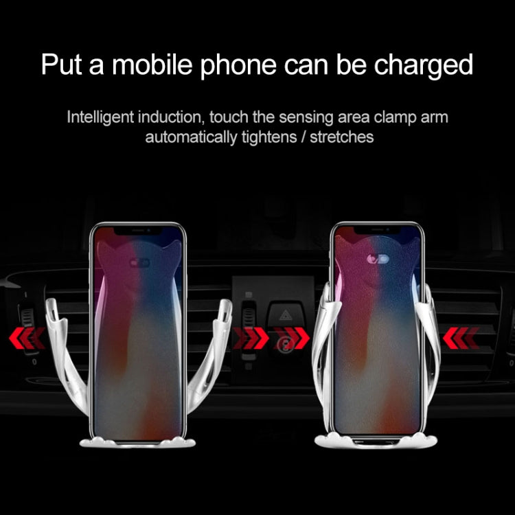 T2 Car Smart Sensor Mobile Phone Holder Bracket with Aromatherapy