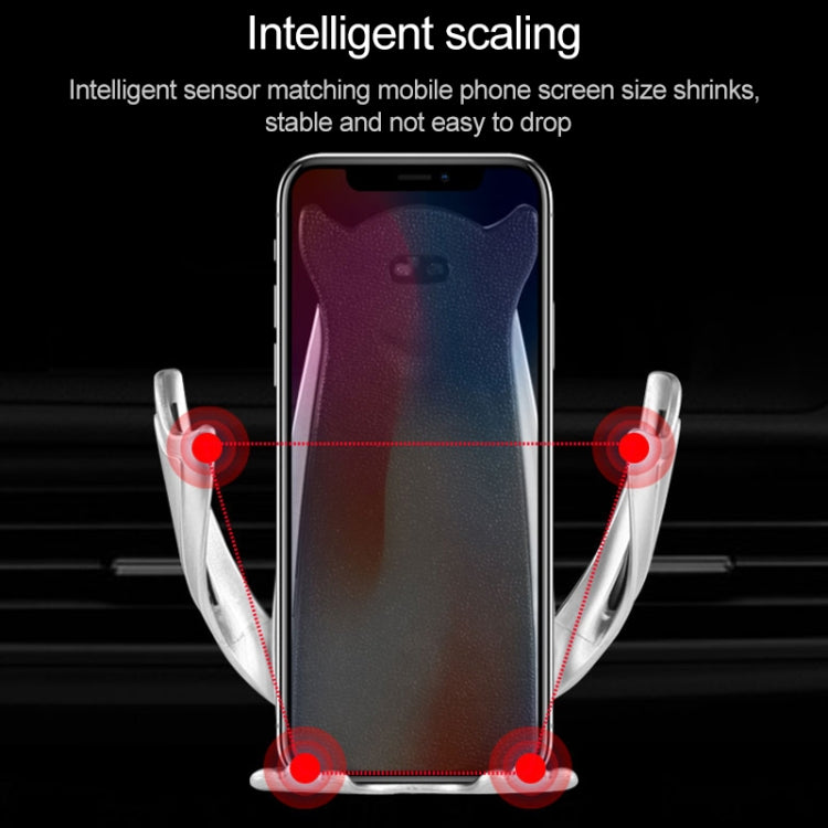 T2 Car Smart Sensor Mobile Phone Holder Bracket with Aromatherapy