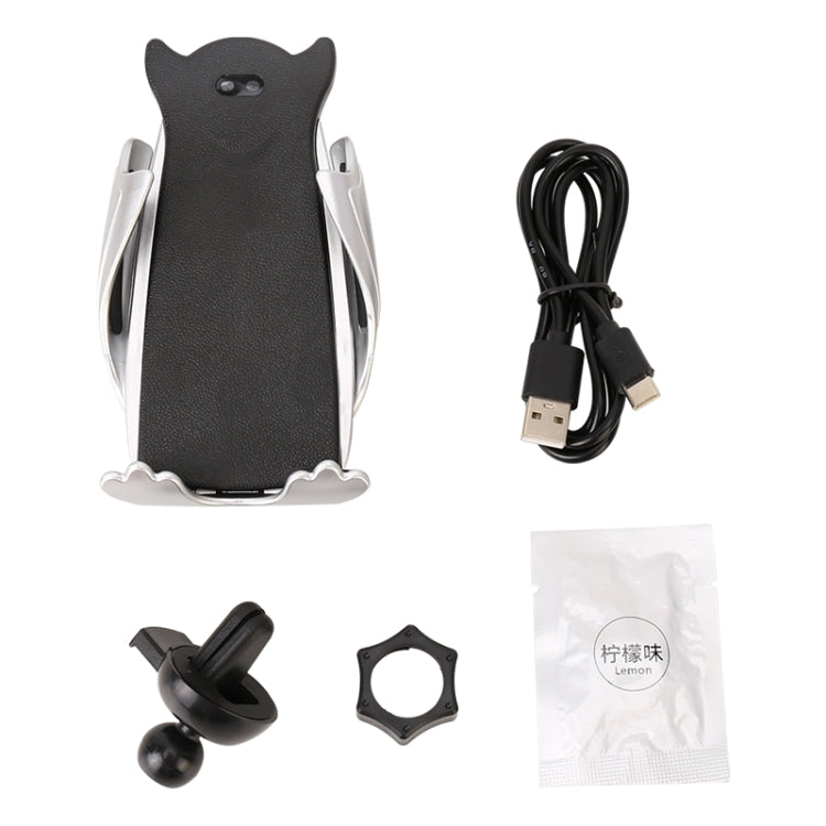 T2 Car Smart Sensor Mobile Phone Holder Bracket with Aromatherapy