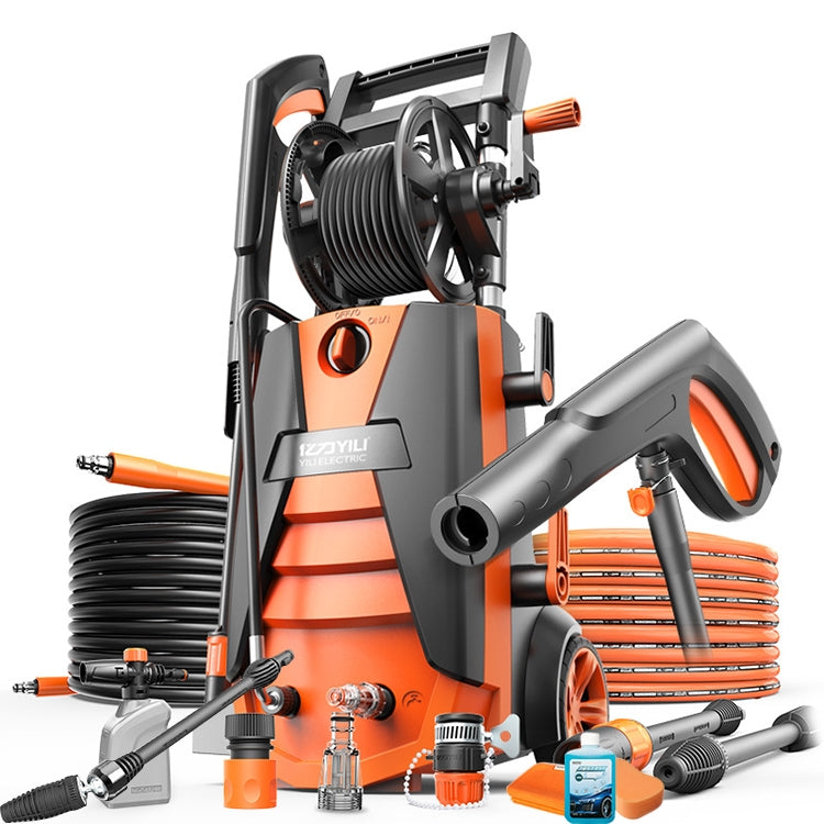 2100W High-power Household Washer Gun Cleaner Car Cleaning Pump Washing Machine Device with Universal Spray Gun, 220V