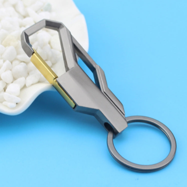 10 PCS Metal Keychain Men Car Creative Pendant, Random Color Delivery