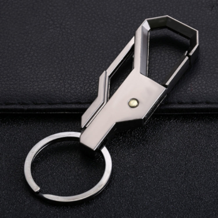 10 PCS Metal Keychain Men Car Creative Pendant, Random Color Delivery