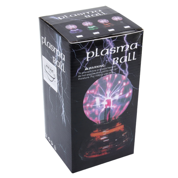Car Auto Plasma Magic Ball Sphere Lightening Lamp with Hand-Touching Changing Pattern Model