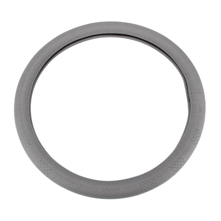 Knit Weave Texture Universal Leather Car Steering Wheel Cover Sets Four Seasons General