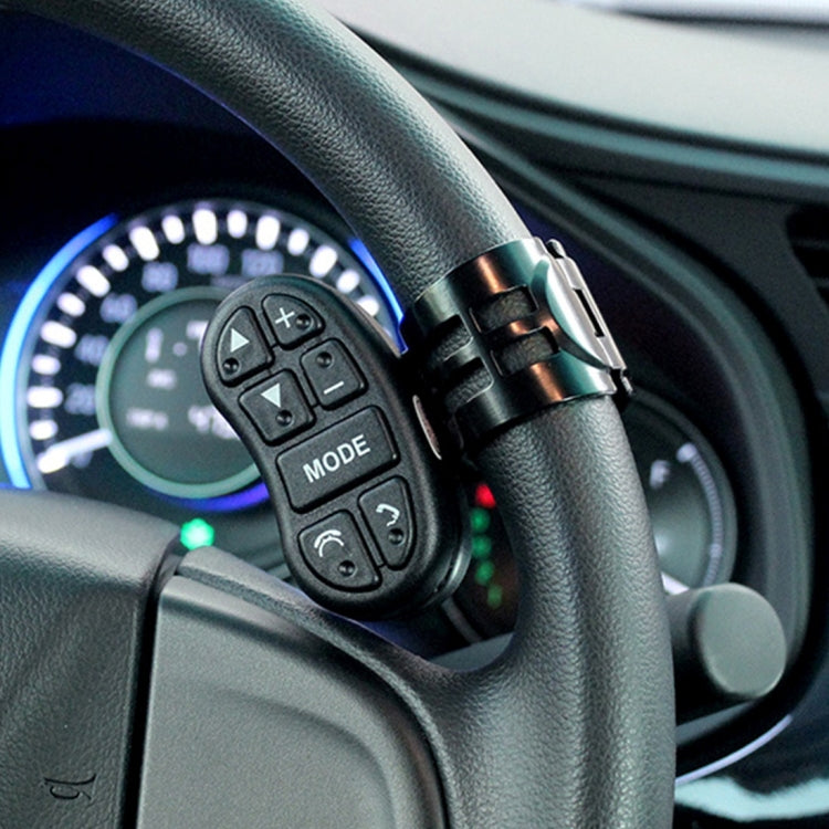 Car Automobile Universal Wireless Bluetooth Multi-functional Steering Button with Background Lighting for Most DVD/GPS Navigation