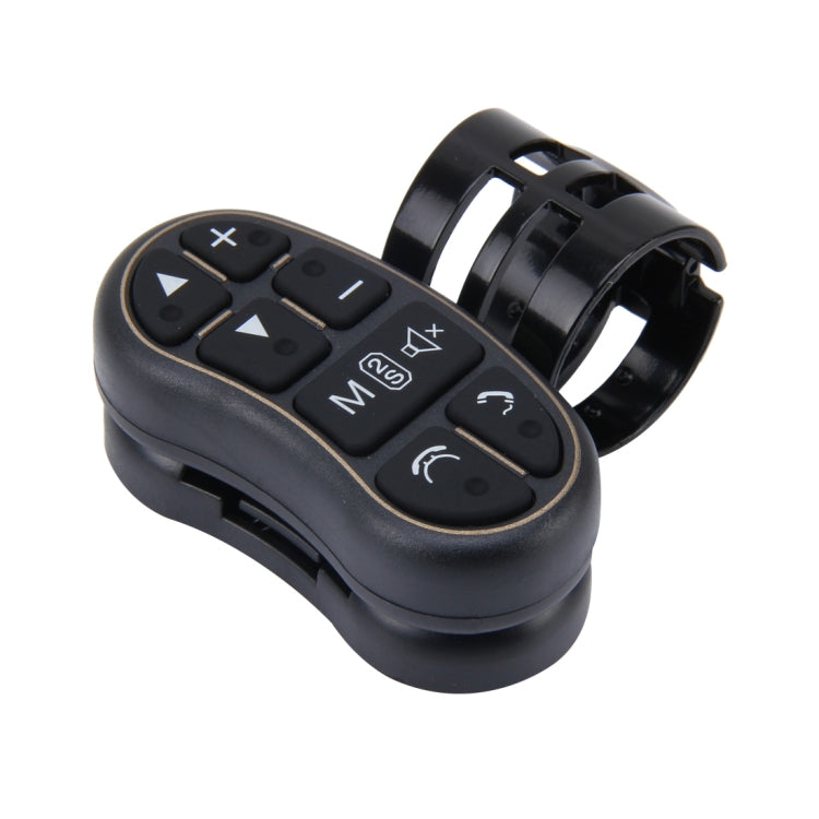 Car Automobile Universal Wireless Bluetooth Multi-functional Steering Button with Background Lighting for Most DVD/GPS Navigation