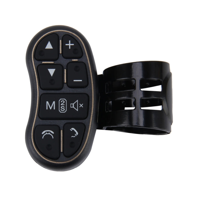 Car Automobile Universal Wireless Bluetooth Multi-functional Steering Button with Background Lighting for Most DVD/GPS Navigation