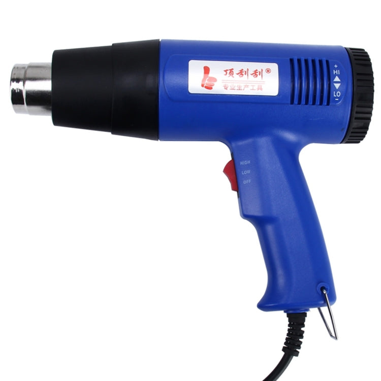 DINGGUAGUA 1800W Industrial Heavy Duty Professional Adjustable Temperature from 50 Degrees Celsius to 650 Degrees Celsius Heat Air Gun Tool