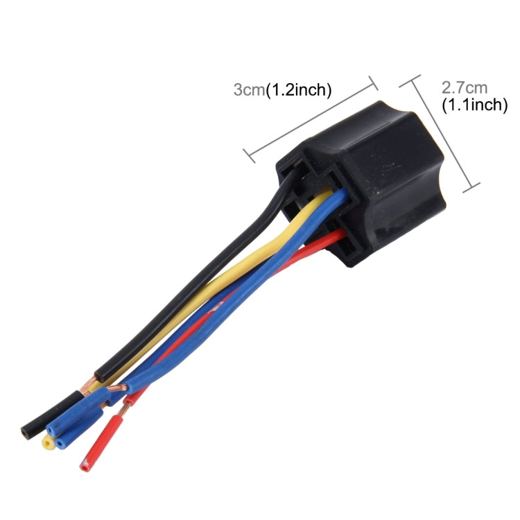 Car Auto Universal Five Plugs Relay Socket Holder