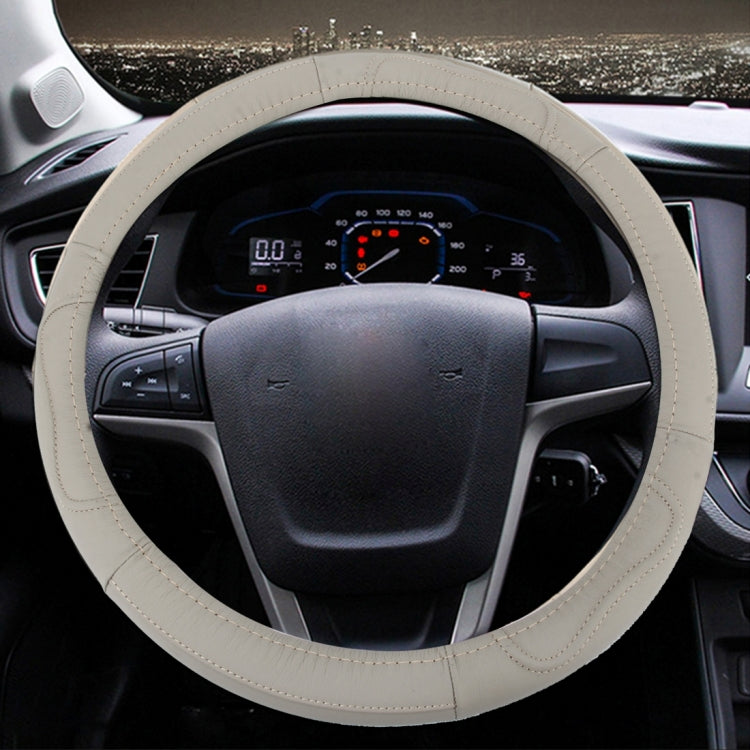 Universal Leather Car Steering Wheel Cover Sets Four Seasons General