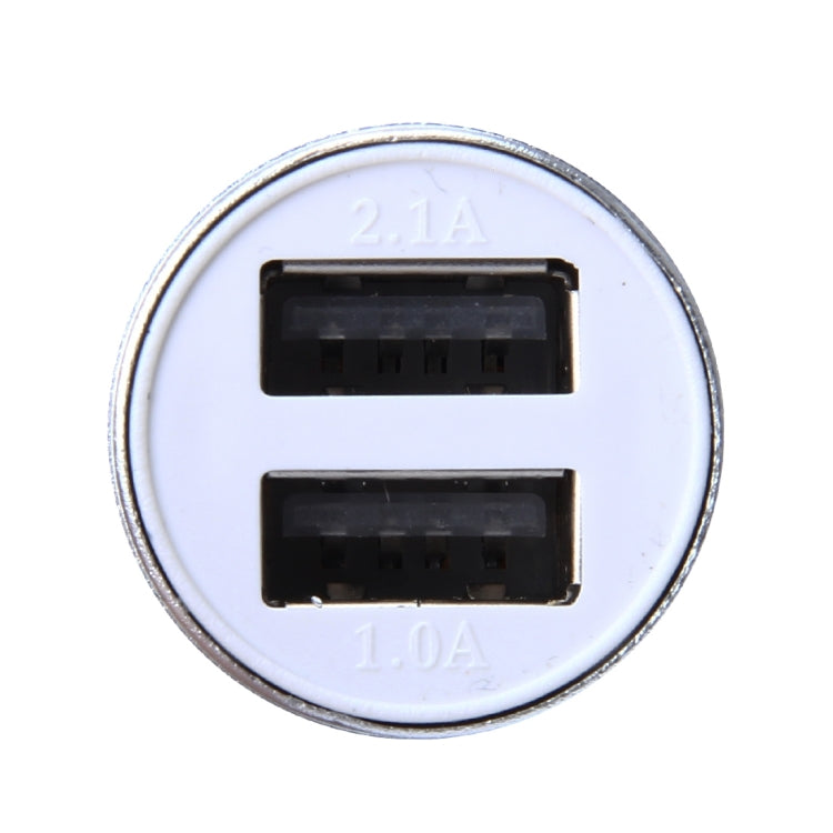 10 PCS Car Auto 5V Dual USB 2.1A/1A Cigarette Lighter Adapter for Most Phones