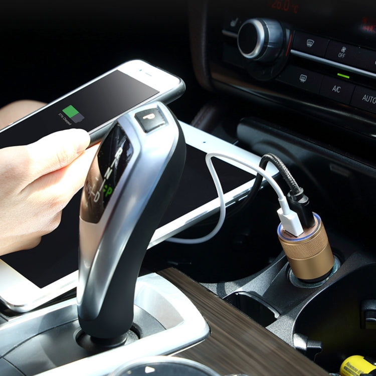 10 PCS Car Auto 5V Dual USB 2.1A/1A Cigarette Lighter Adapter for Most Phones
