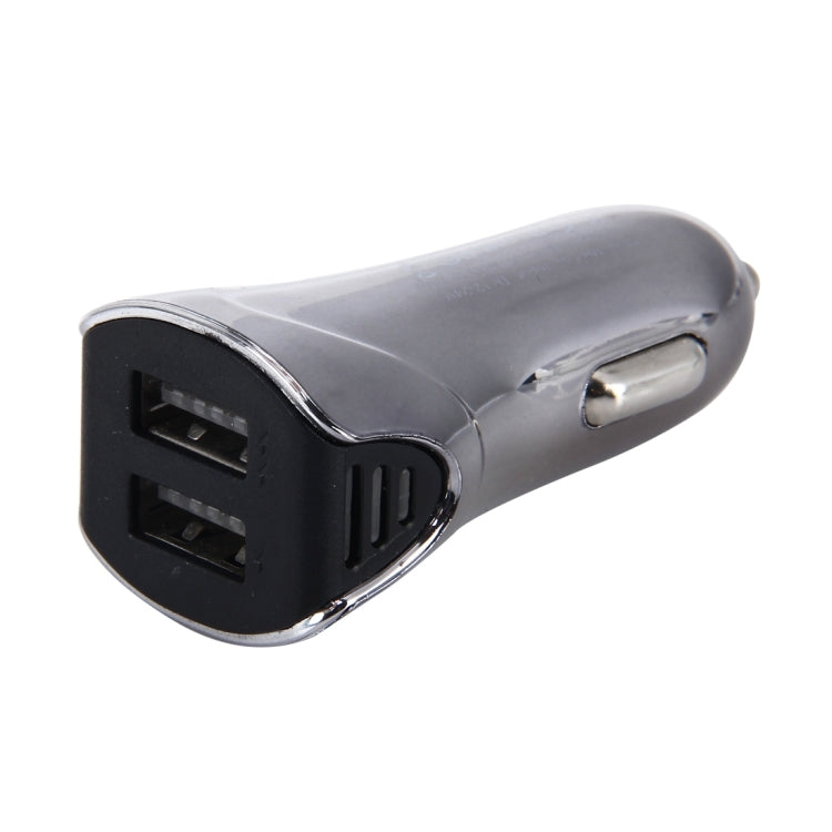Car Auto 5V Dual USB 2.1A/1A Cigarette Lighter Adapter for Most Phones