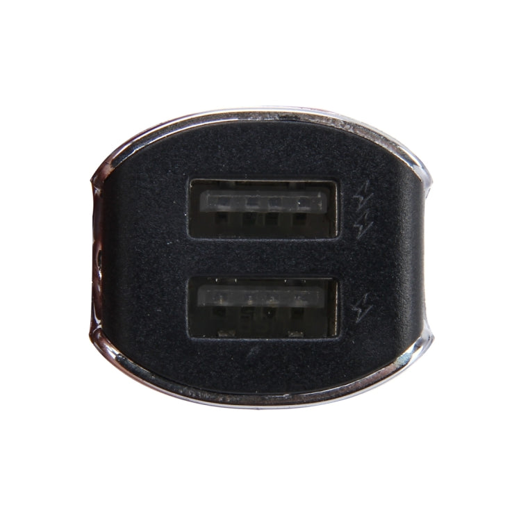 Car Auto 5V Dual USB 2.1A/1A Cigarette Lighter Adapter for Most Phones