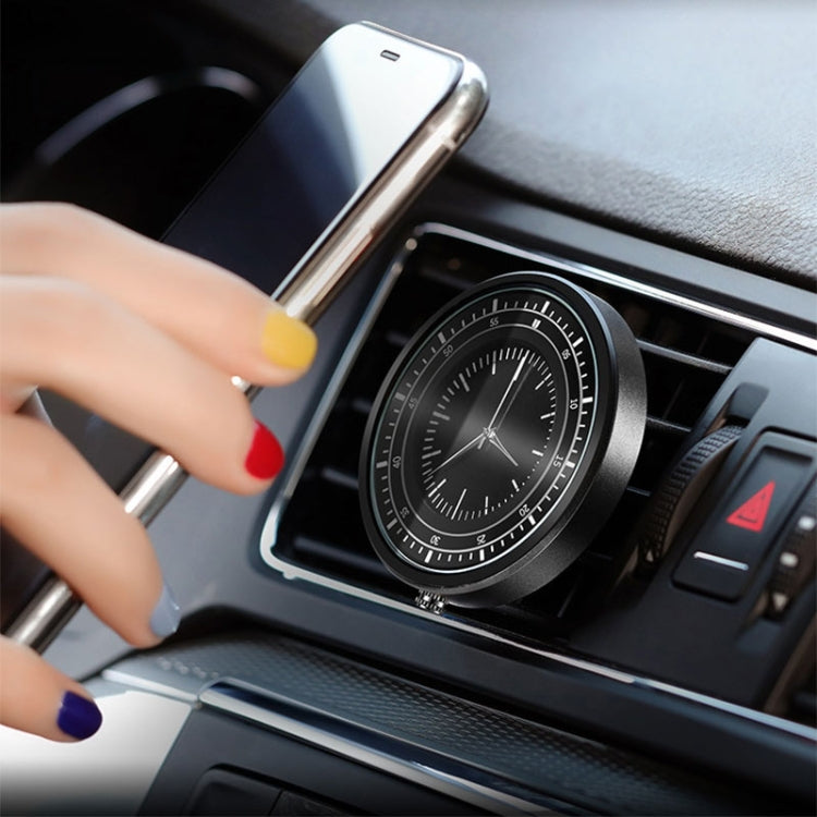 X1 Universal Car Dashboard Mount Phone Holder Clock Strong Magnetic Stand(Black)