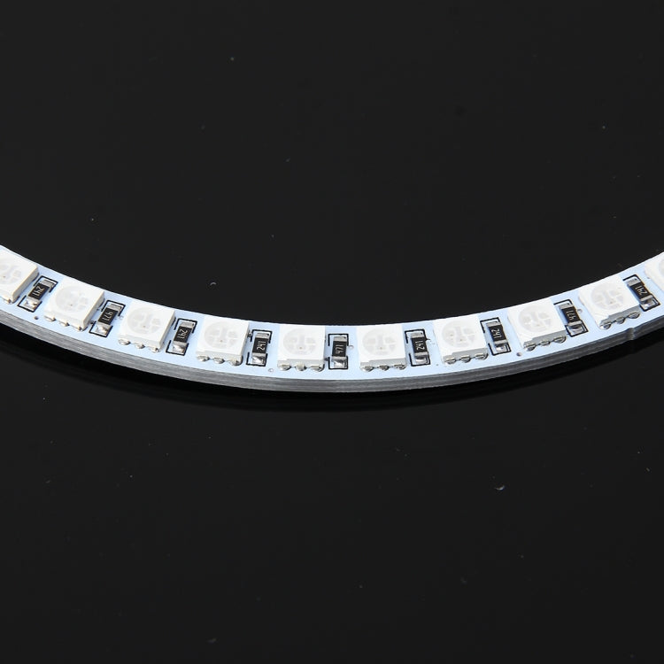 4 PCS 131mm x 4 RGB Colorful Light 42 SMD-5050 Car Angle Light with Remote Control and RGB Control Box for BMW E46, DC 12V