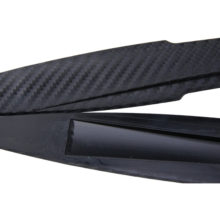 2 PCS TM-216 Universal Dual Arrow Shape Car Auto Rubber Body Bumper Guard Protector Strip Sticker