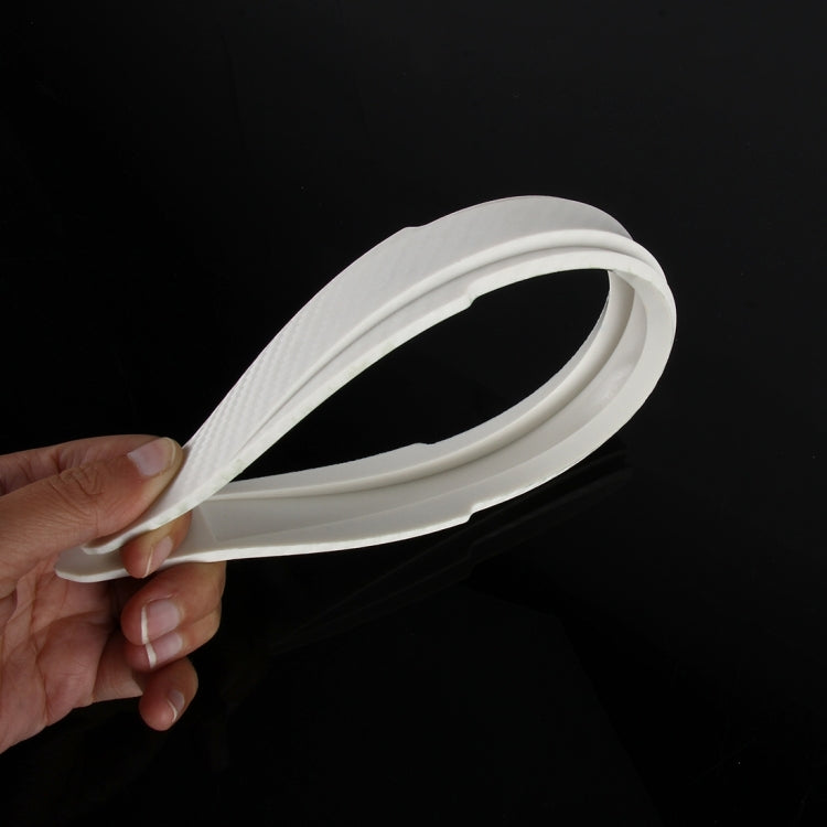 2 PCS TM-216 Universal Dual Arrow Shape Car Auto Rubber Body Bumper Guard Protector Strip Sticker