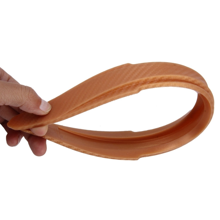 2 PCS TM-216 Universal Dual Arrow Shape Car Auto Rubber Body Bumper Guard Protector Strip Sticker