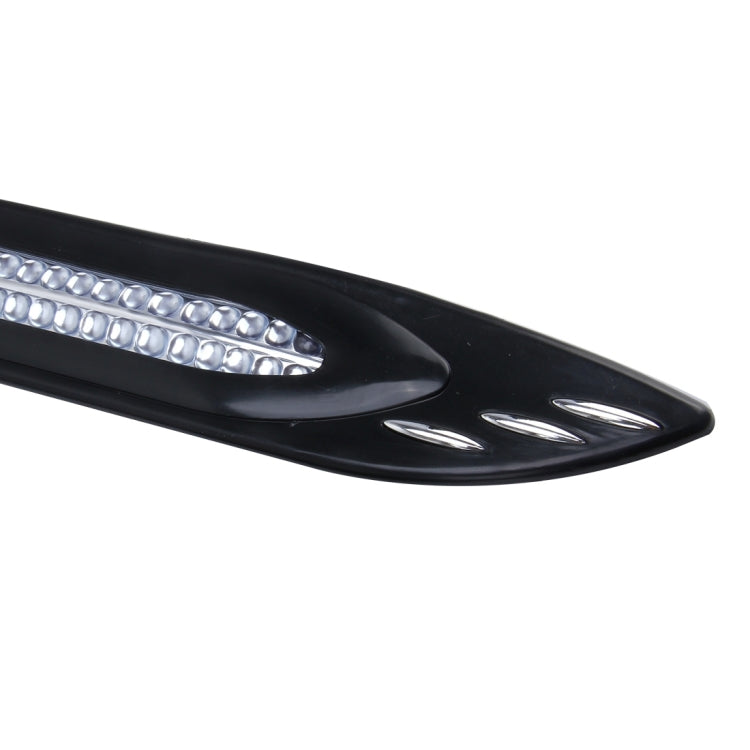 4 PCS Universal Car Auto Rubber Front Rear Body Bumper Guard Protector Strip Sticker with Reflective Warning Bead