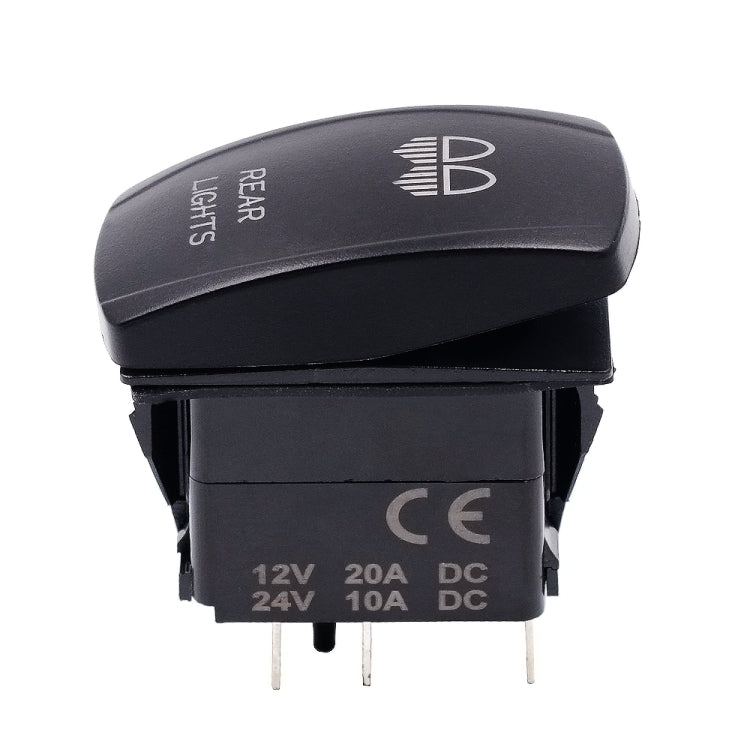 5Pin Universal Waterproof IP66 DC12V-24V Tail Light / Headlight Power Switch for Car RV Marine Boat