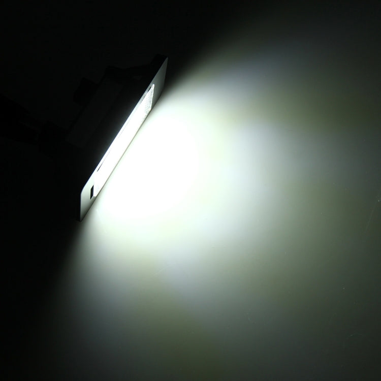 2 PCS License Plate Light with 24 SMD-3528 Lamps for BMW E81/E82/E90/E91/E92/E93/E60/E61/E39 (White Light)