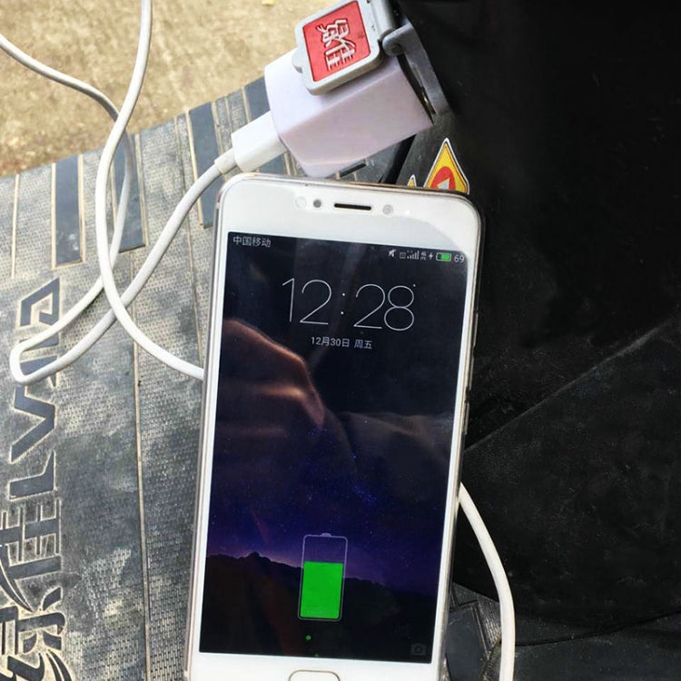 Electrical Motorcycle 36-80V 1A USB Mobile-phone Charger Adapter