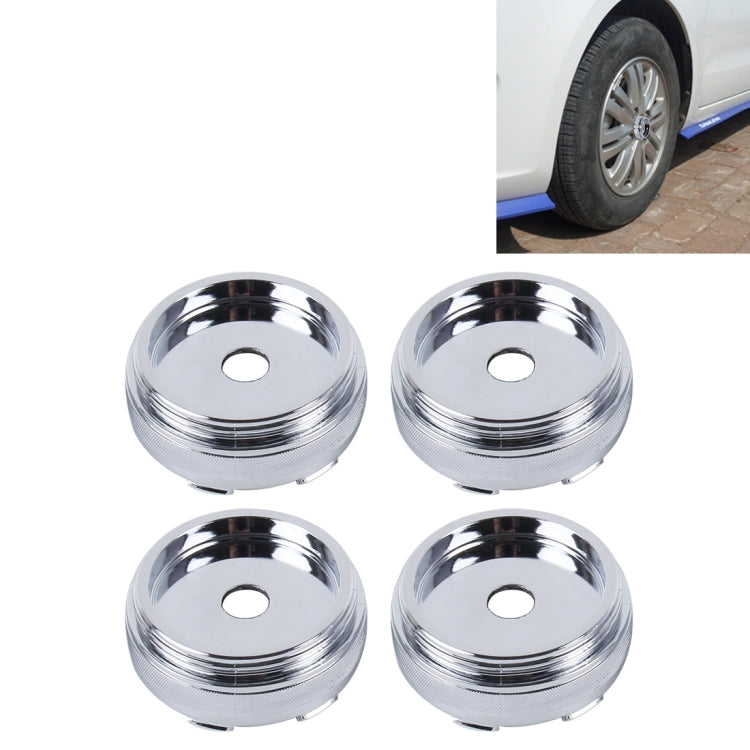 4 PCS Metal Car Styling Accessories Car Emblem Badge Sticker Wheel Hub Caps Centre Cover